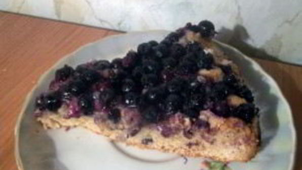 песочное тесто для пирога с ягодами