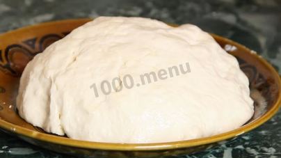 Пресное тесто для пирожков на кефире