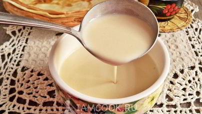 Тесто для блинов на молоке