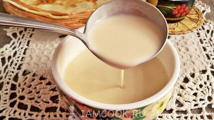 Тесто для блинов на молоке