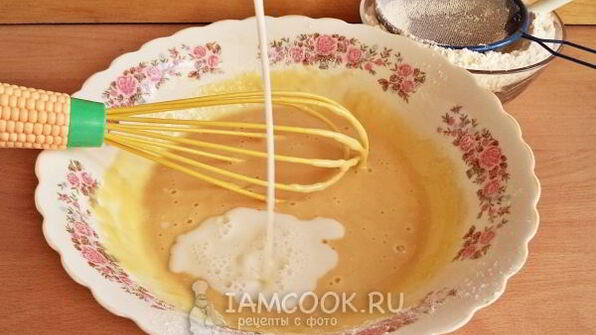 тесто для блинов на молоке