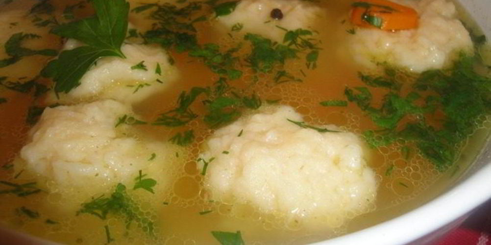 Рецепт тесто для клецек