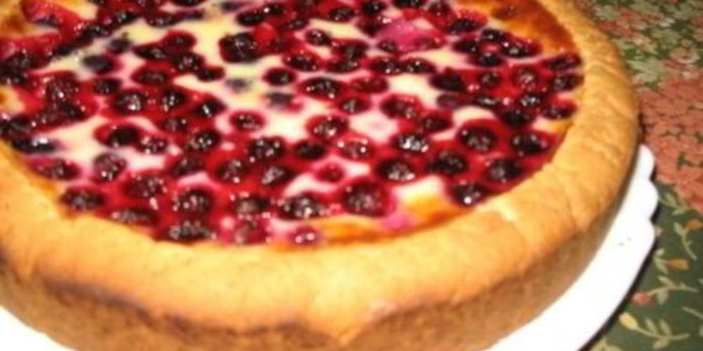 Рецепт тесто для пирога с ягодами