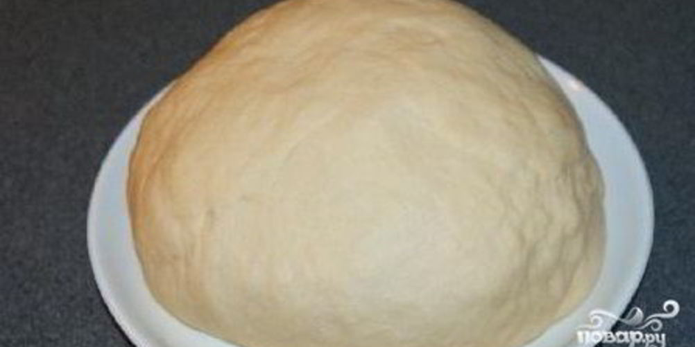 Рецепт тесто для пиццы без яиц