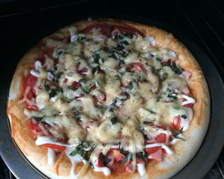 Тесто для пиццы на дрожжах