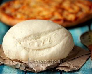 Тесто для пиццы на сметане