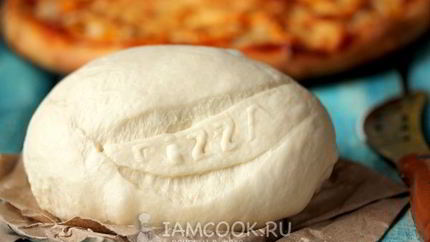Тесто для пиццы на сметане