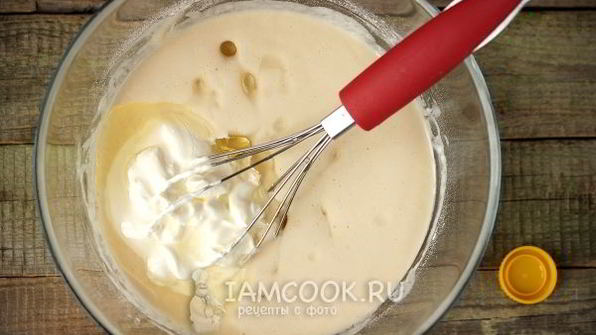 тесто для пиццы на сметане