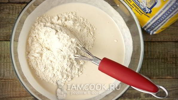 тесто для пиццы на сметане