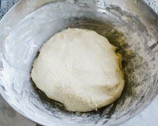 Тесто для пиццы с творогом