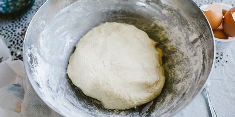 Рецепт тесто для пиццы с творогом