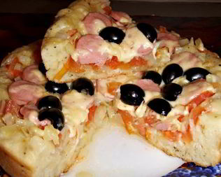 Тесто для пиццы в мультиварке