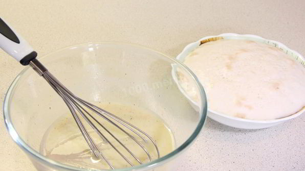 тесто для ватрушек на сухих дрожжах