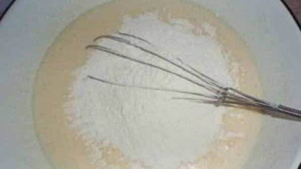 тесто на сковороде