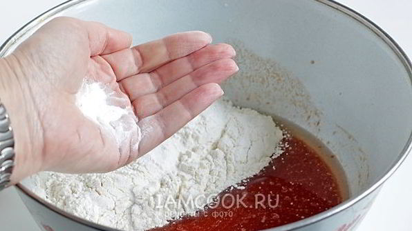 тесто на томатном соке