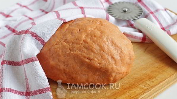 тесто на томатном соке