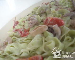 Тесто зеленое шпинатное для равиоли, каннелони, лазаньи