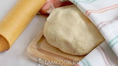 Творожное тесто без яиц