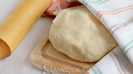 Творожное тесто без яиц