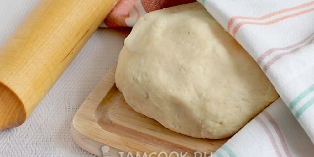 Рецепт творожное тесто без яиц