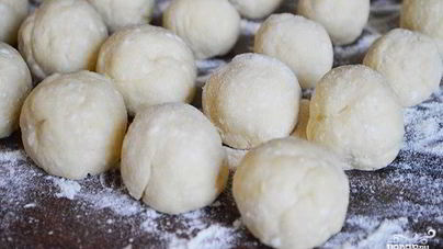 Творожное тесто для пончиков