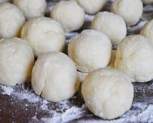 Творожное тесто для пончиков