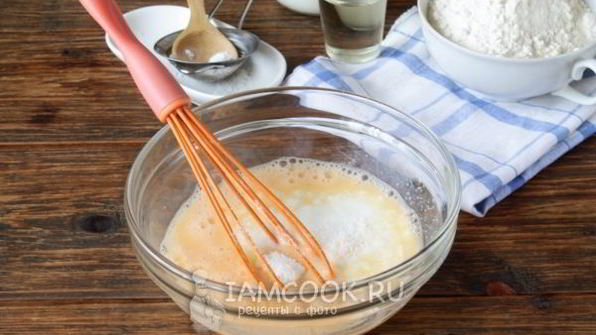 жидкое тесто на кефире