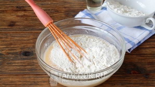 жидкое тесто на кефире