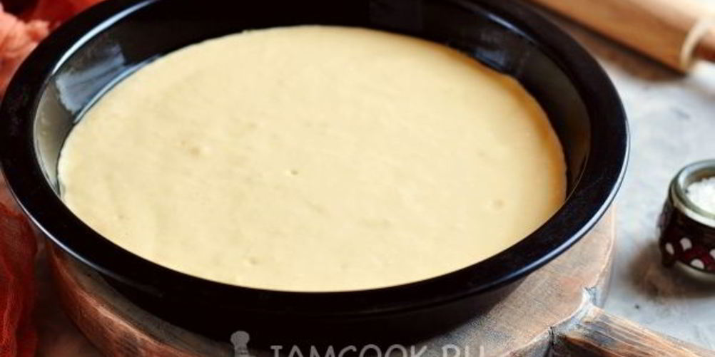 Рецепт жидкое тесто на майонезе