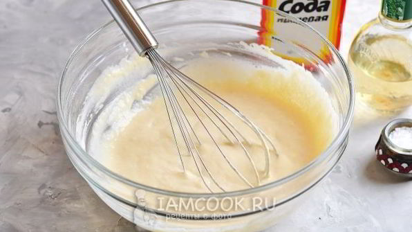 жидкое тесто на майонезе
