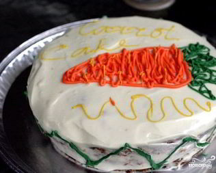 Американский морковный торт