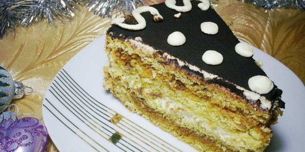 Рецепт арахисовый торт