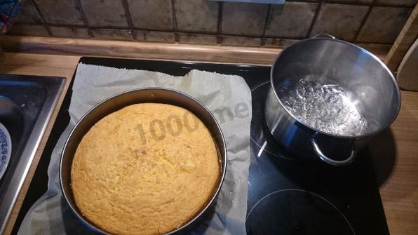 бисквитно йогуртовый торт с фруктами