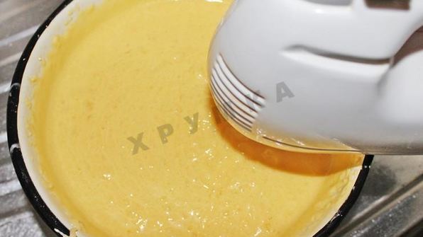 бисквитный торт фруктовый