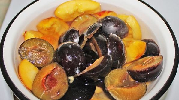 бисквитный торт фруктовый