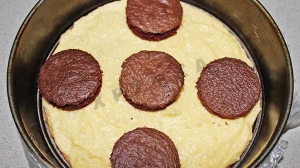 бисквитный торт фруктовый