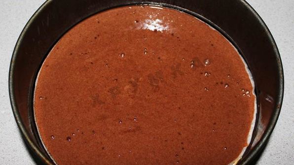 бисквитный торт фруктовый