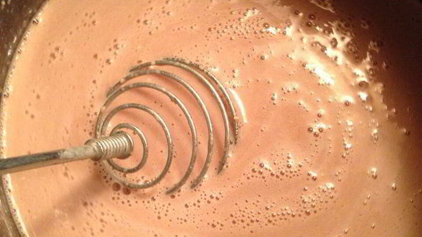 блинный торт с орехово-шоколадным кремом