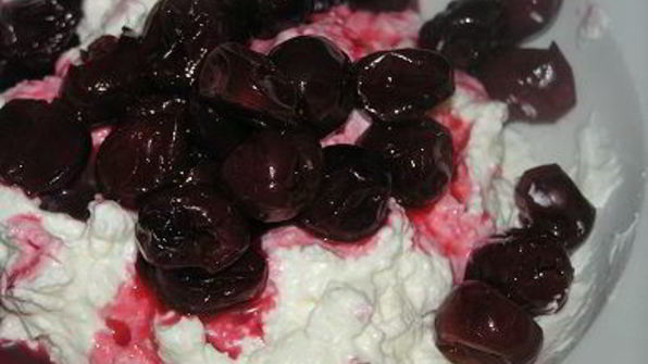 блинный торт вишня и грейпфрут