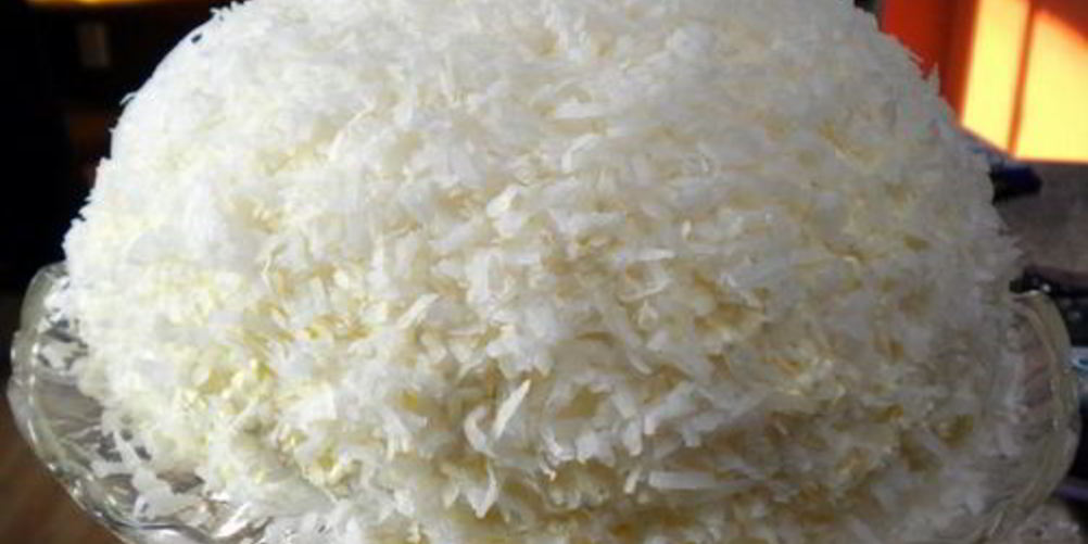 Рецепт домашний кокосовый торт без выпечки