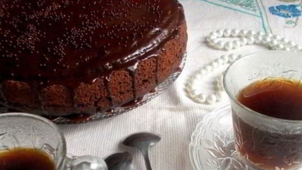 Домашний торт Пьяная вишня