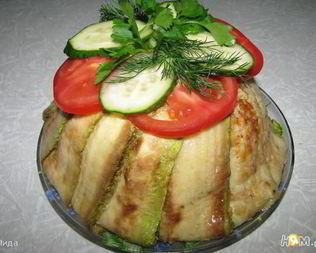 Кабачковый тортик