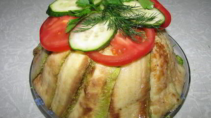 Кабачковый тортик