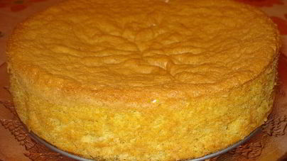 Классическое бисквитное тесто для торта