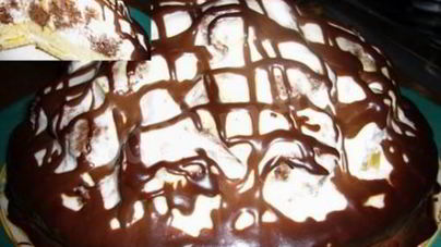 Классический торт Графские развалины бисквитный