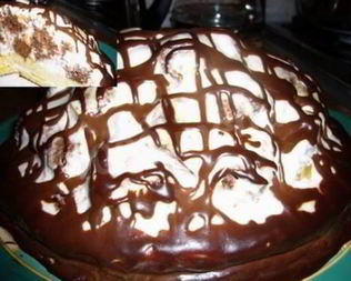 Классический торт Графские развалины бисквитный