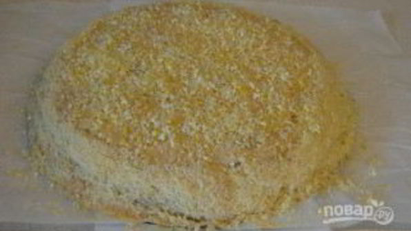 легкий торт со сгущенкой