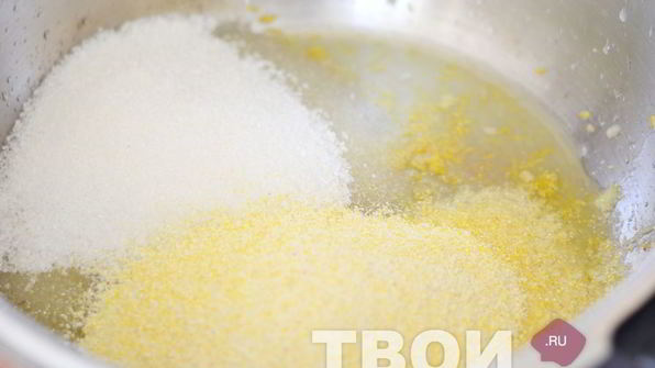 лимонный торт