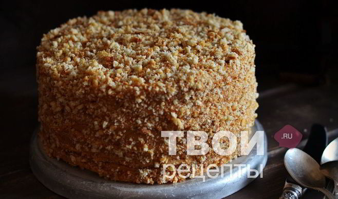 Медовик со сметанным кремом