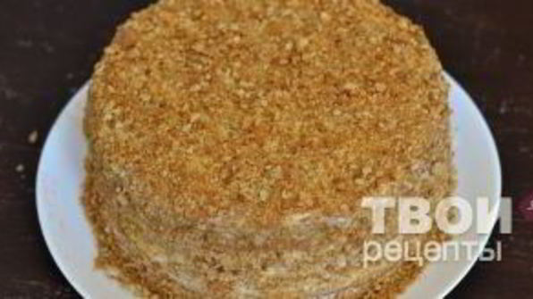 медовик со сметанным кремом